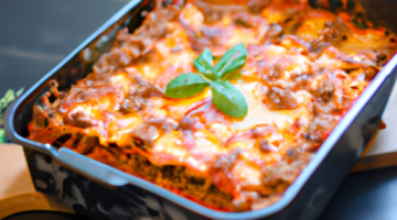 Recept na lasagne bolognese