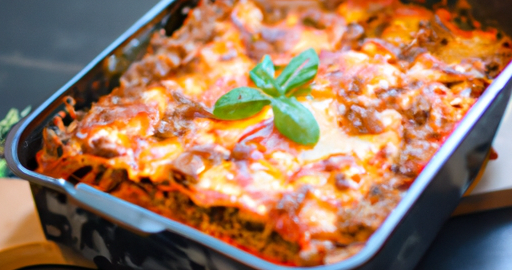 Recept na lasagne bolognese