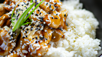 Kuřecí teriyaki s rýží