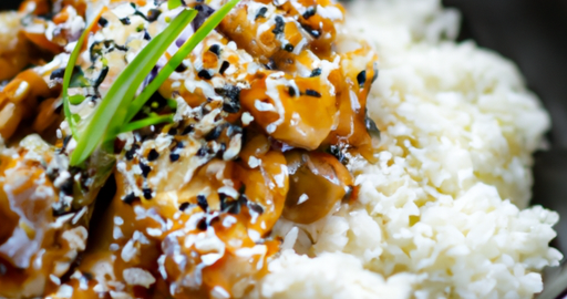 Kuřecí teriyaki s rýží