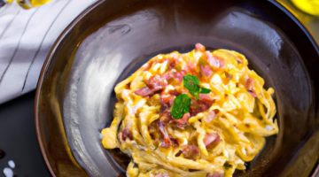 Klasická italská pasta carbonara