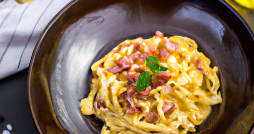 Klasická italská pasta carbonara