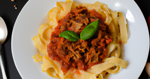 Ragu bolognese s tagliatelle