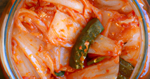 Kimchi – kvašená zelenina zelí.