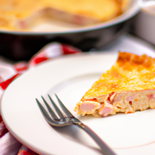 Quiche Lorraine – slaný koláč