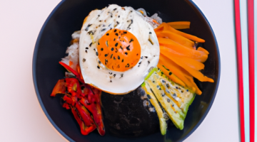 Bibimbap – korejská směs rýže