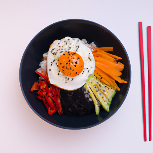 Bibimbap – korejská směs rýže