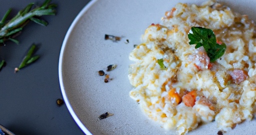 Parmazánový risotto s houbami