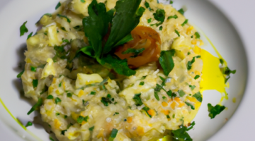 Risotto s mozzarellou a rajčaty