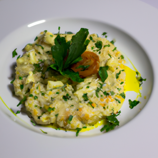 Risotto s mozzarellou a rajčaty