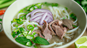 Pho bo – vietnamská hovězí nudlová polévka