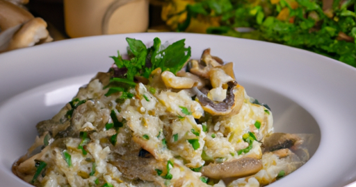 Risotto ai funghi forestieri