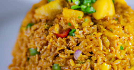 Nasi goreng – vepřový smažený rýžový pokrm