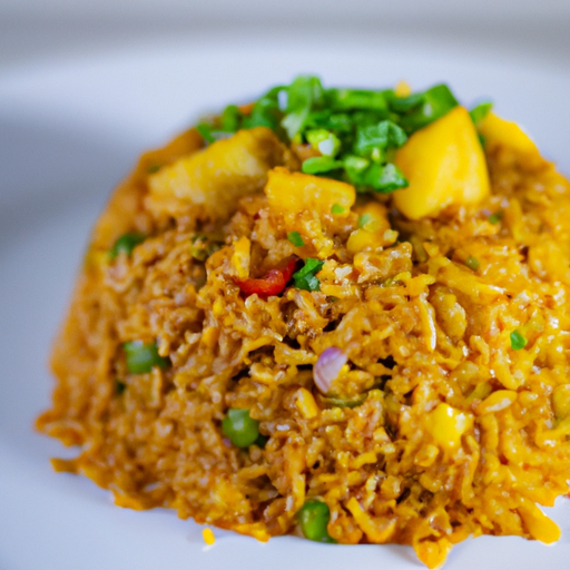 Nasi goreng – vepřový smažený rýžový pokrm