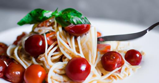 Linguine s pestem a cherry rajčaty