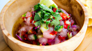 Ceviche z bílé ryby