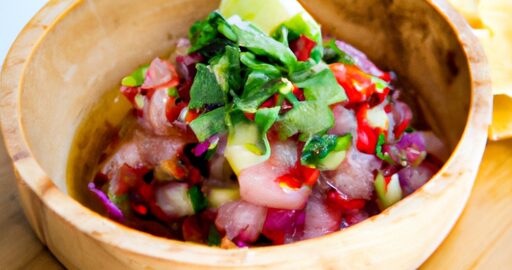 Ceviche z bílé ryby