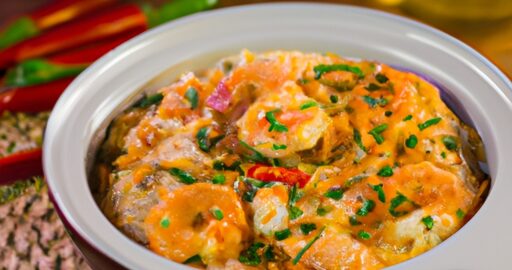 Moqueca de peixe a camarão