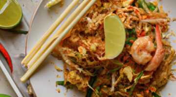 Phad Thai s kuřecím masem