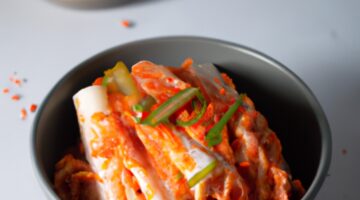 Kimchi – tradiční korejská kvašená zelenina