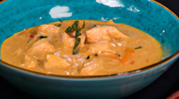 Moqueca de peixe s kokosovým mlékem