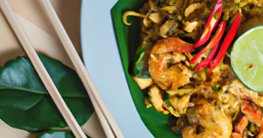 Pad Thai s vepřovým masem