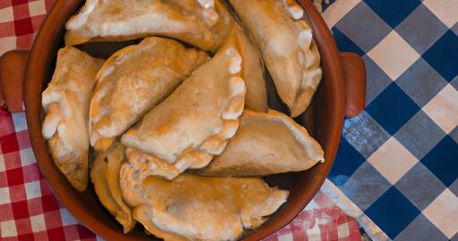 Empanadas z masa nebo sýra.