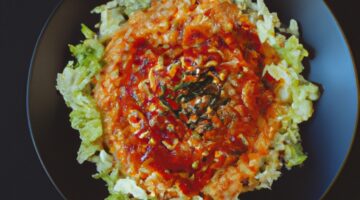 Kimchi fried rice recipe.