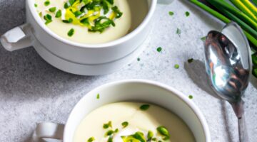 Vichyssoise – krémová zeleninová polévka