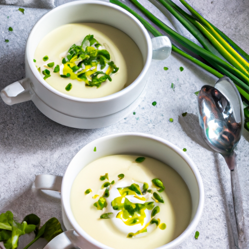 Vichyssoise – krémová zeleninová polévka