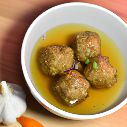 Bakso – Indonéské masové kuličky.