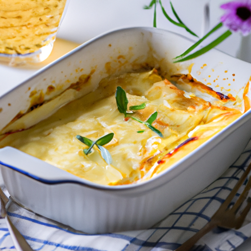 Kuřecí květák gratin sýrem