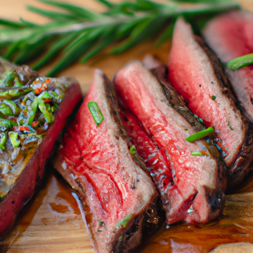 Argentinský steak s chimichurri omáčkou