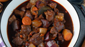 Hovězí Bourguignonne