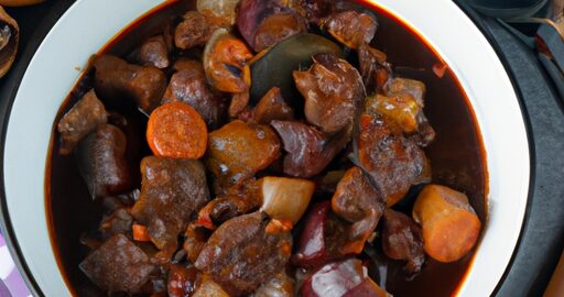 Hovězí Bourguignonne