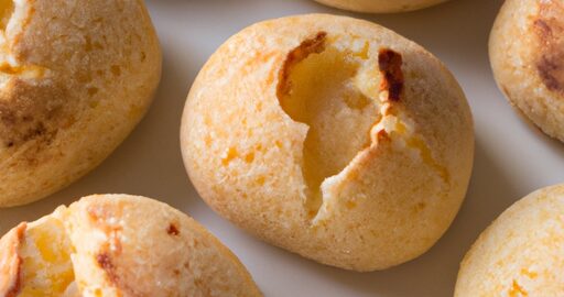 Pão de queijo s maslem.