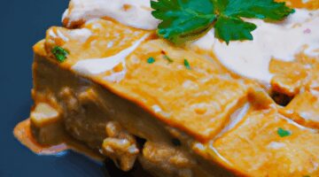 Veganské lasagne s tofu