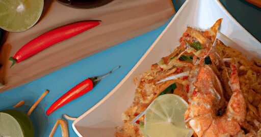 Pad Thai s krevetami