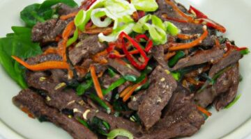 Bulgogi: korejské marinované hovězí maso
