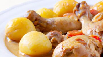 Coq au vin blanc