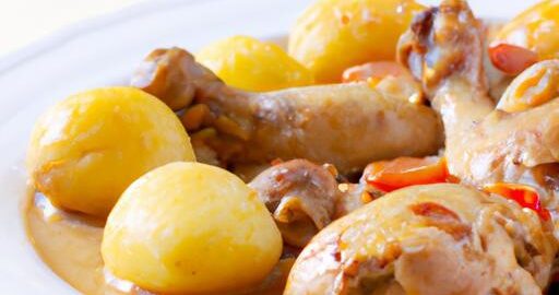Coq au vin blanc