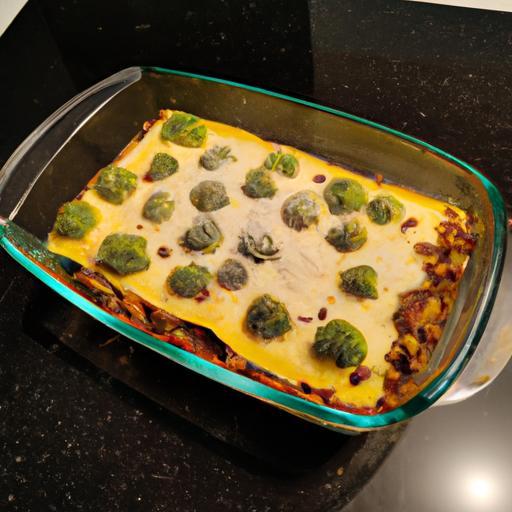 Zapečené lasagne s brokolicí