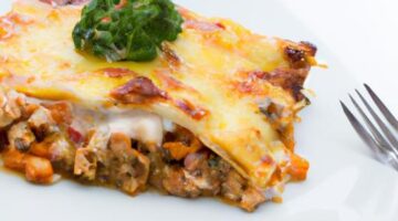 Lasagne s kuřecím masem