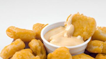 Americké kuřecí nuggets s dipem