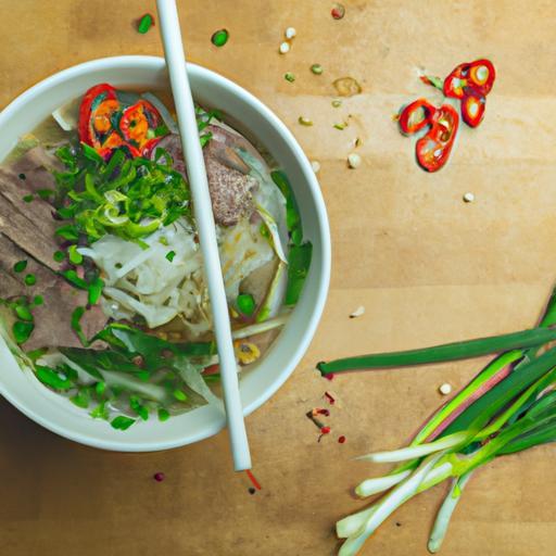 Phở bò, tradiční vietnamská polévka