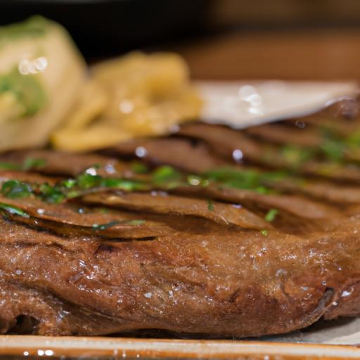 Argentinský hovězí steak s chimifritou