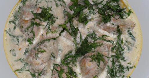 Králík na smetaně s koprem