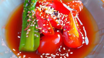 Japonský salát s chřestem