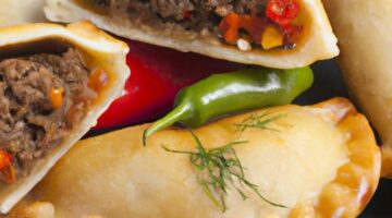 Jihoamerické empanady s hovězím masem