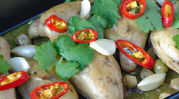 Thajské kuře s citrónovou trávou